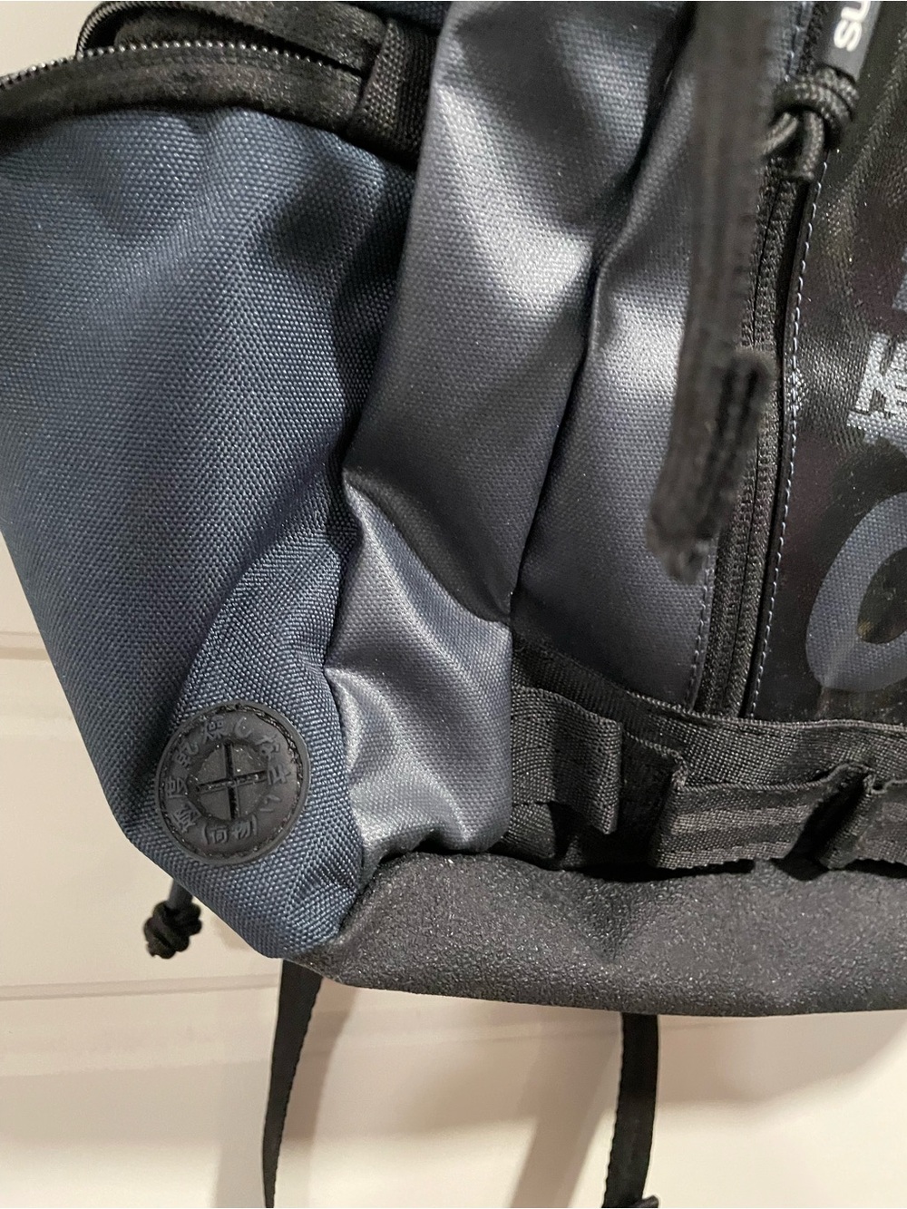 Superdry Mono Tarp Navy Backpack - Picture 2 of 9
